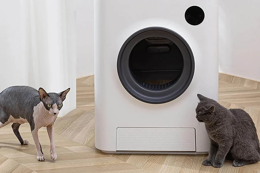 multi cat litter boxes
