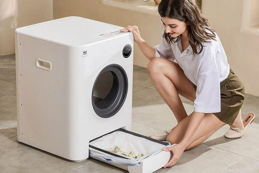 multi cat litter boxes